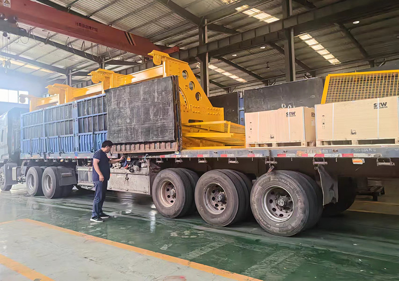 山東礦安機(jī)電自主研發(fā)的新型斷帶抓捕器裝車發(fā)貨